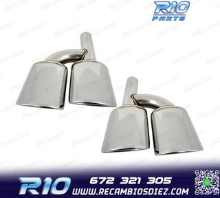 COLAS ESCAPE ESPECIFICA MERCEDES CLASE C W204 07-15 LOOK AMG