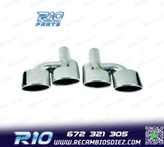 COLAS ESCAPE ESPECIFICA MERCEDES CLASE C W204 07-15 LOOK AMG