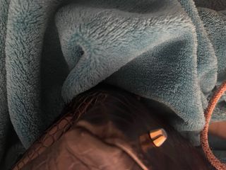 Bolso piel coco negro y cebra