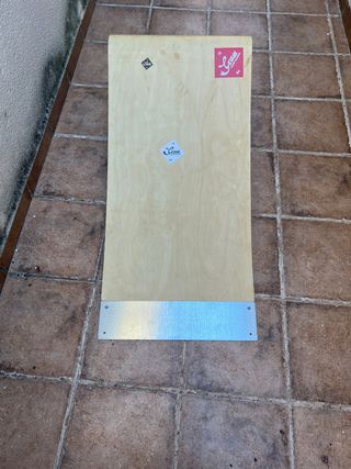 Tabla de madera para saltos patitas