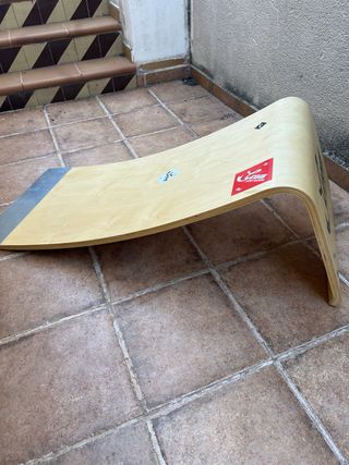 Tabla de madera para saltos patitas