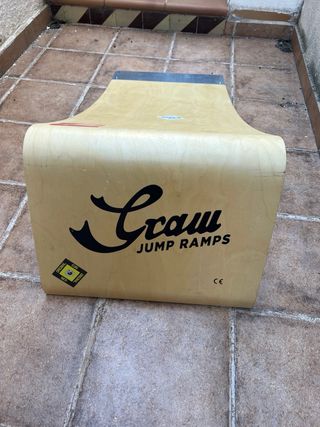 Tabla de madera para saltos patitas