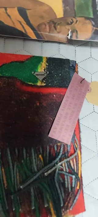 Conjunto bufanda y guantes Privata beige