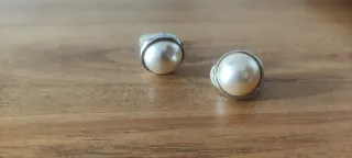 Pendientes Perlas de Mallorca Plateado.