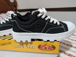 Zapatillas Skechers Retro Talla 37 Negras