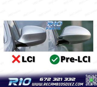 CARCASAS ESPEJOS RETROVISORES BMW E90 E92 E82 E88 E91 E93 LO