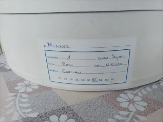 Pamela tocado azul boda