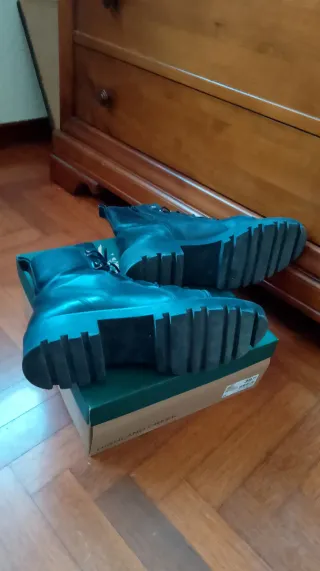 Botas militares negras talla 41