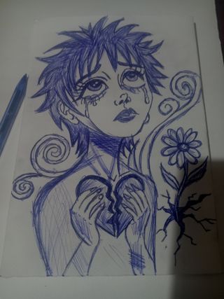 Opera originale Fragilità in fiore