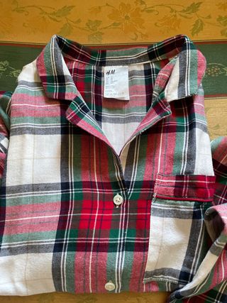 Camicia flanella scozzese H&M XS