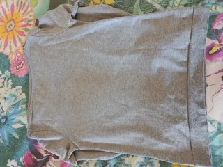 Sudadera Gris Calavera Talla S