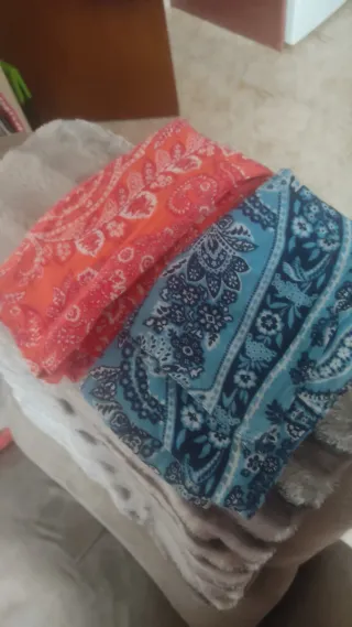 Pañuelos cuello estampado paisley