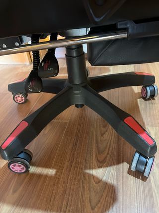 Silla Gaming Negra y Roja