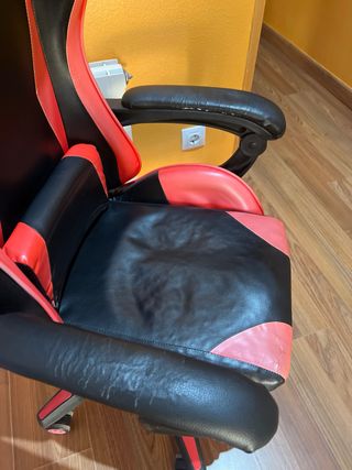 Silla Gaming Negra y Roja