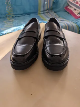 Mocassini ZIGN Vera Pelle Neri