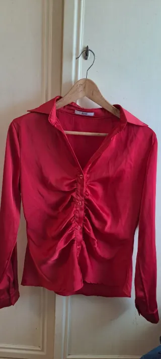 Camicia donna Zuiki rossa