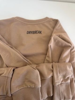 Sudadera Drybreak Beige Logo DB