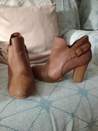 Botines Marrones Mujer