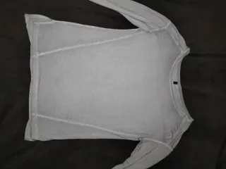 Camiseta Benetton fluida beige