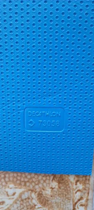 Esterilla azul para yoga