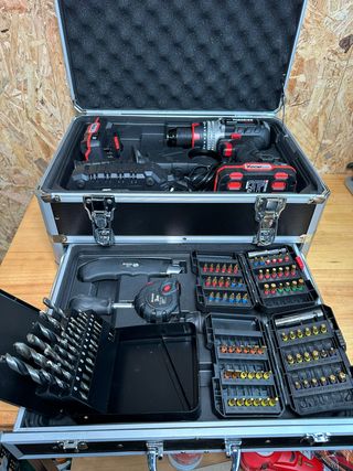 Maleta Set Taladro Percutor 20V