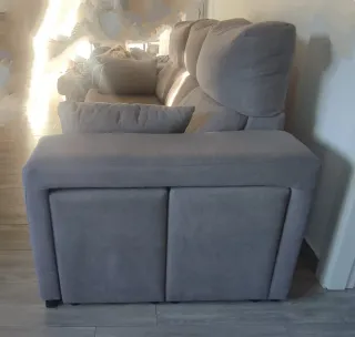 Sofá de 3 plazas gris