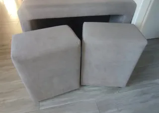 Sofá de 3 plazas gris