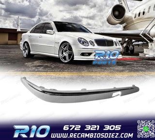 MOLDURA DCH CLASE E MERCEDES W211 02-06 PARAGOLPES DELANTERO