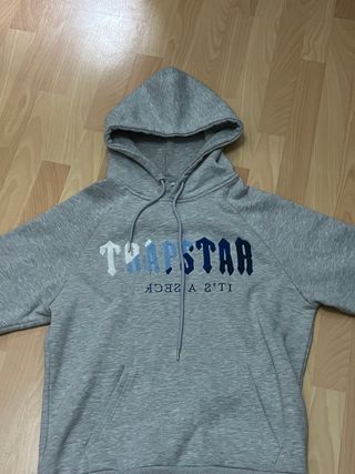 Sudadera Trapstar Gris y Azul
