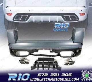 PARAGOLPES TRASERO RANGE ROVER SPORT L494 18- LOOK SVR + COL
