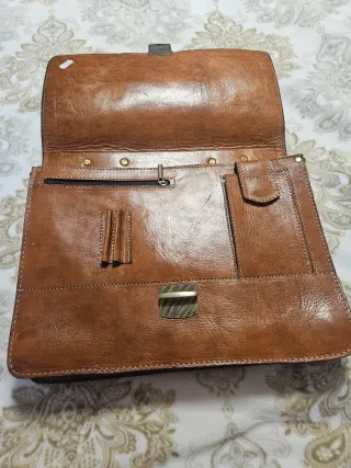 Cartera portadocumentos piel 35x25