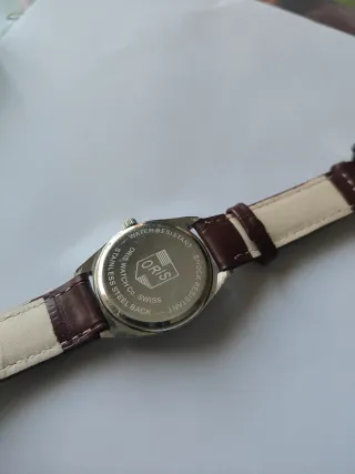 Reloj Oris Manual Marrón y Verde