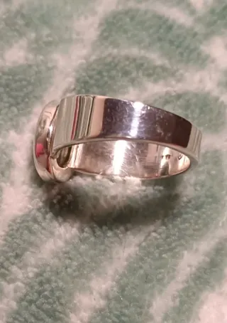 Anillo Plata 925 Turmalina Verde