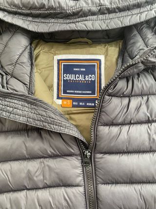 Plumas Soulcal & Co Negro Unisex