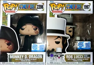 Funko One Piece Monkey D. Dragon y Rob Lucci