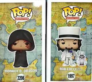 Funko One Piece Monkey D. Dragon y Rob Lucci