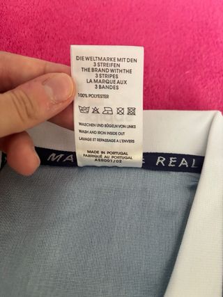 Camiseta Retro Real Madrid Teka Adidas