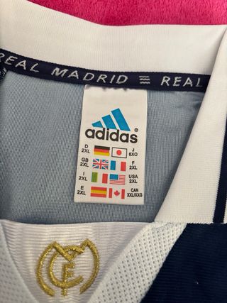 Camiseta Retro Real Madrid Teka Adidas