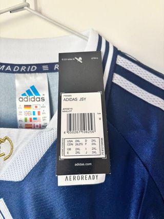 Camiseta Retro Real Madrid Teka Adidas