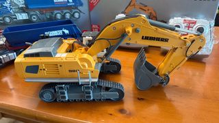 Radio control Excavadora y camion Sikucontrol32