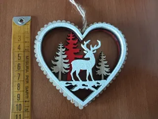 N.3 Decorazioni Natalizie in sughero