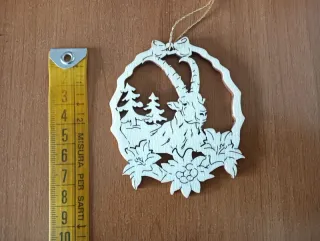 N.3 Decorazioni Natalizie in sughero