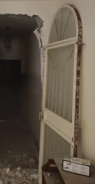 Puerta/Portón Hierro con Arco