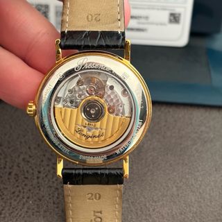 Reloj Longines Oro Negro Nuevo