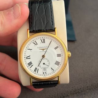 Reloj Longines Oro Negro Nuevo