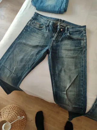 3 Pantalones Vaqueros Azules