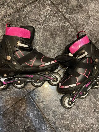 NeSkate Patines en línea con Ruedas Intermitentes