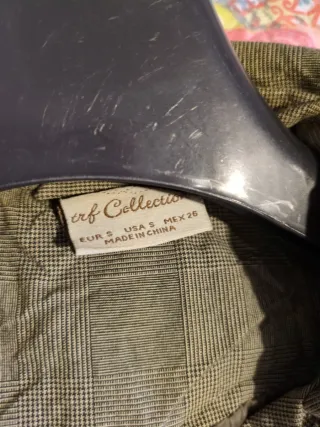 Gabardina verde mujer Talla S
