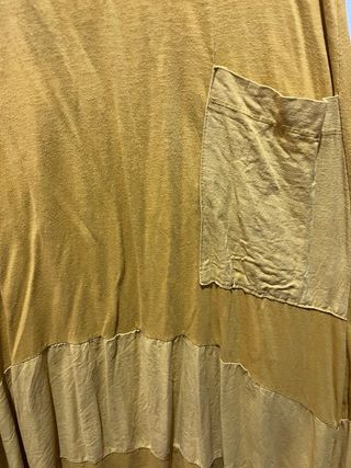 Vestido de verano amarillo talla única