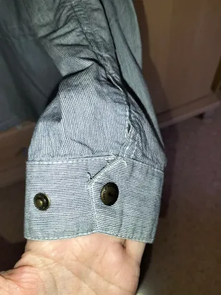 Chaqueta H&M rayas grises y blancas